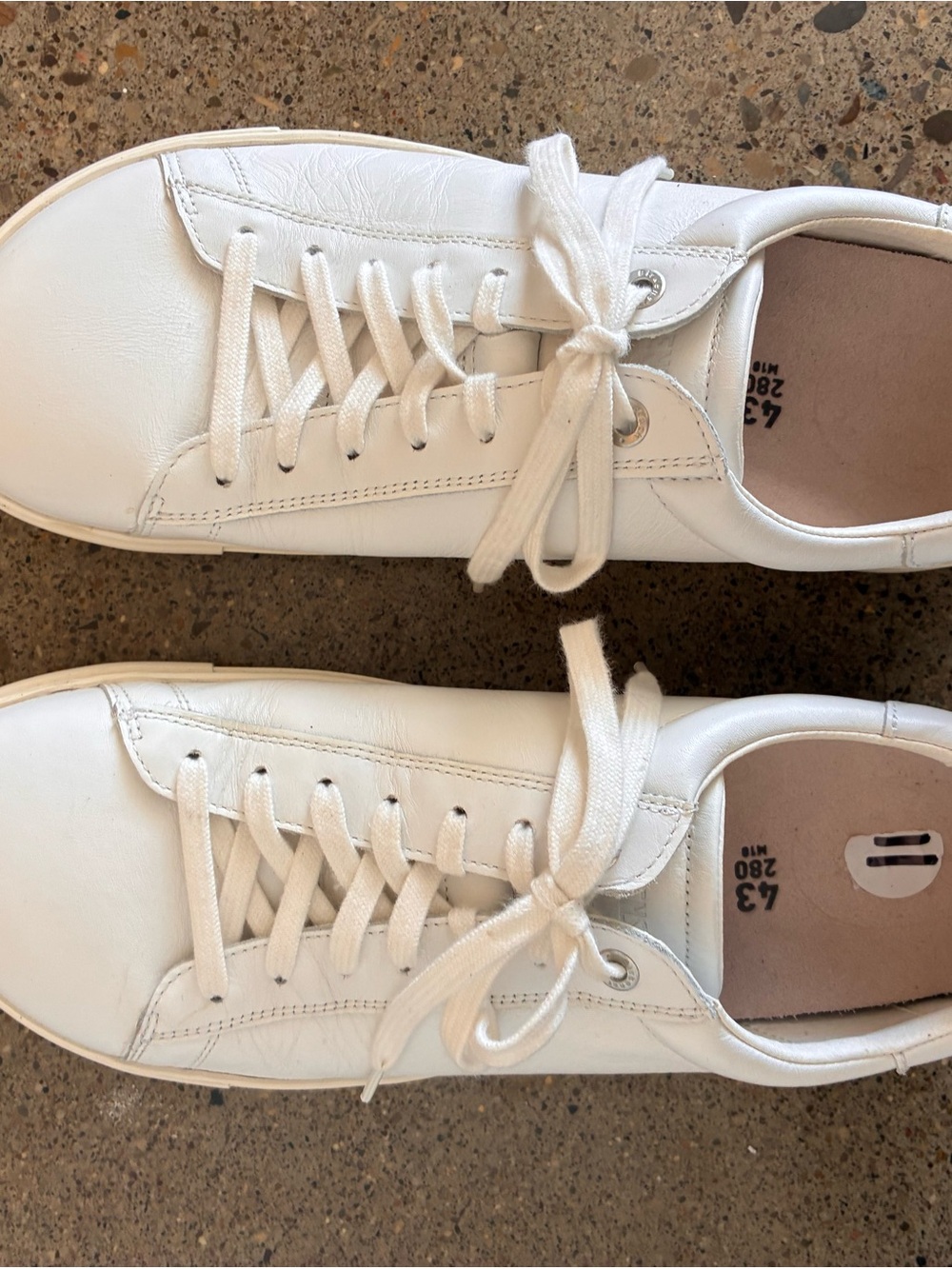 Birkenstock Bend White Low Leather Sneaker